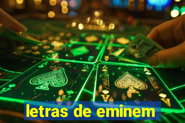 letras de eminem